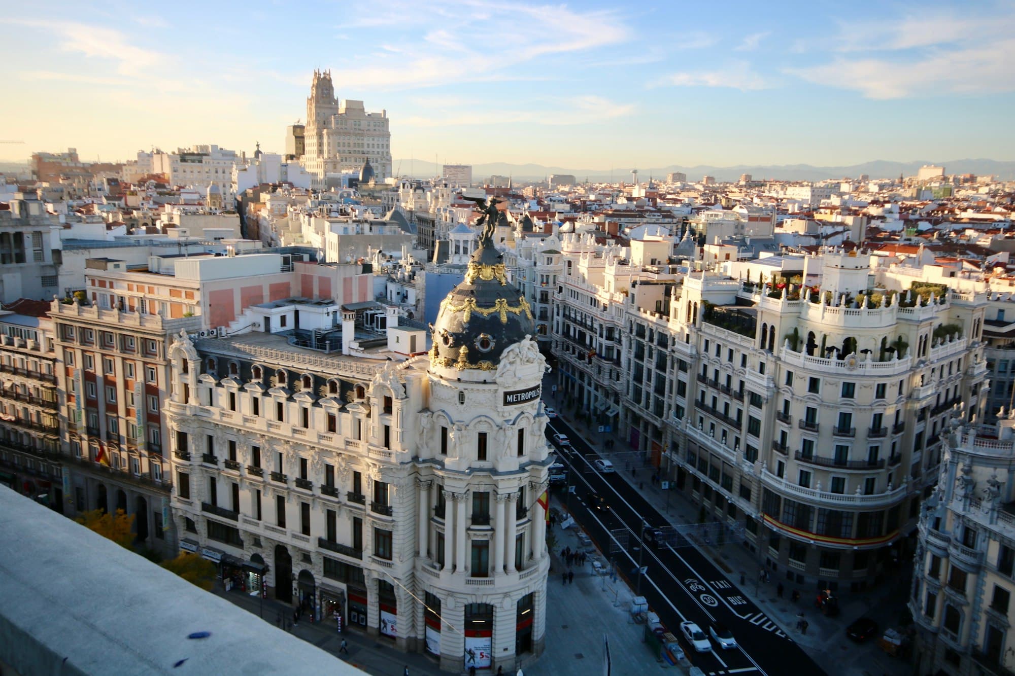 Gran Vía, Madrid's early 20th-century architectural strip